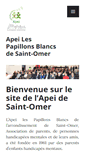Mobile Screenshot of apei-saint-omer.fr